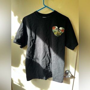 STREETWISE Till Death do us Part mens skull t shirt - roses, tattoo, goth